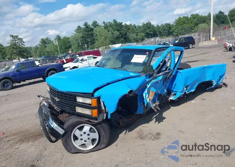 1993 Chevrolet Gmt-400 K1500 from USA, damaged, VIN 1GCEK14K2PZ241470